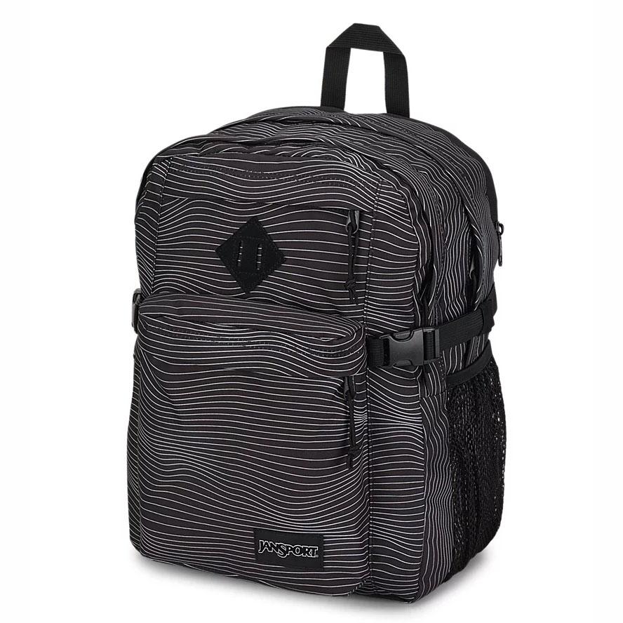 Sac à Dos Scolaire JanSport Main Campus Noir | XUC-74862580